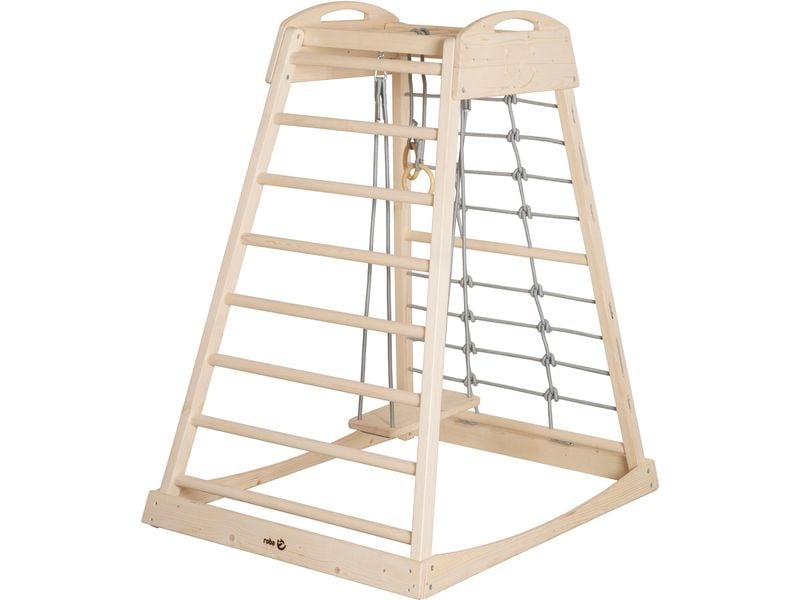 roba Beschäftigungsspielzeug Montessori Indoor Spielturm Motorikförderndes Kinderspielzeug