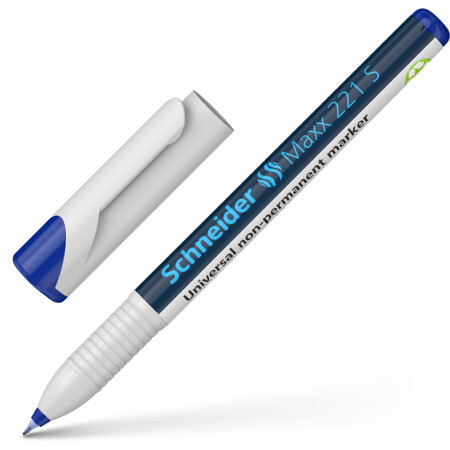 Schneider Maxx 221 S Universalmarker non-permanent - blau - 0.4 mm