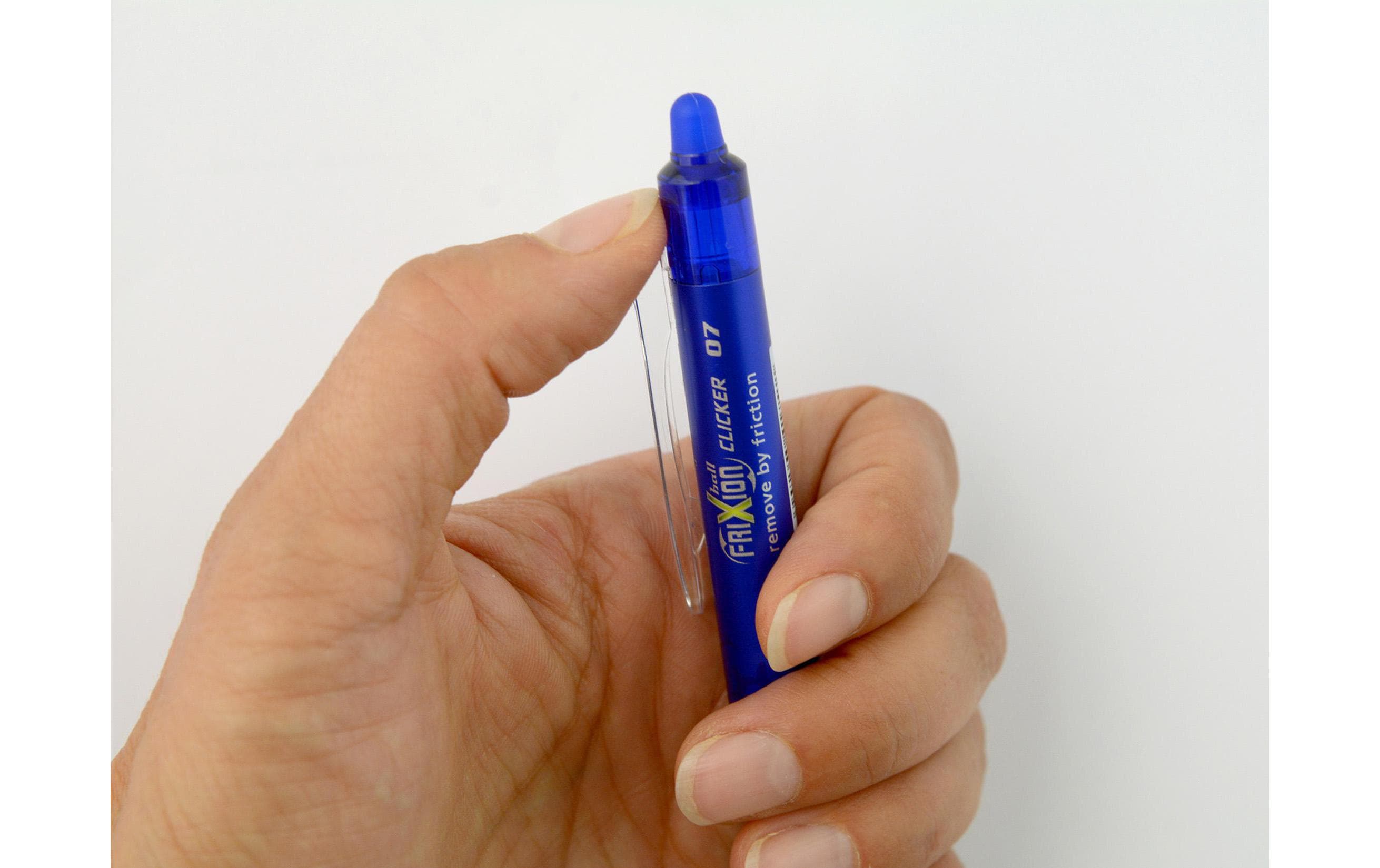 Gelschreiber Frixion Clicker 0.7 mm Blau, MediumOhne Rückstand löschbarer Tintenroller