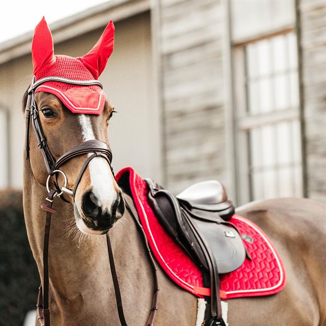 Oornetje Kentucky Wellington Velvet Rood