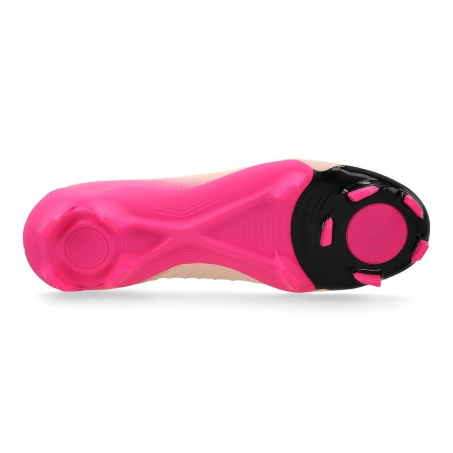 Nike Phantom Luna II Academy MG Prism - Rouge foncé/Noir/Rose
