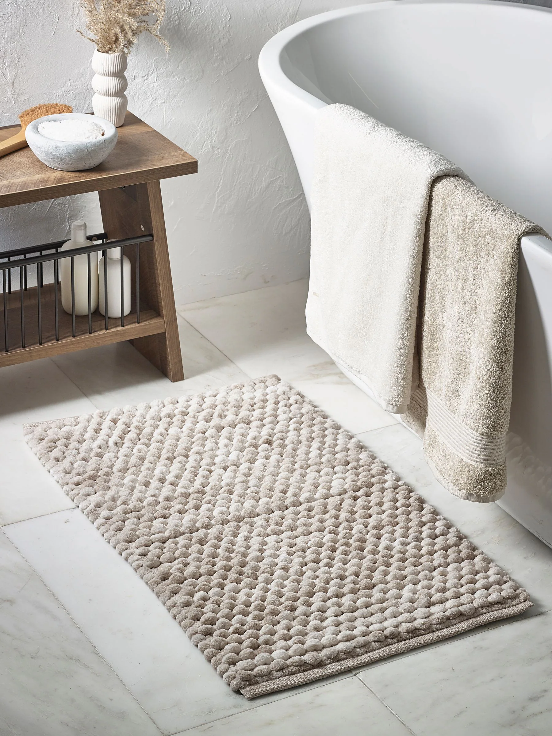 Grote gebobbelde mat