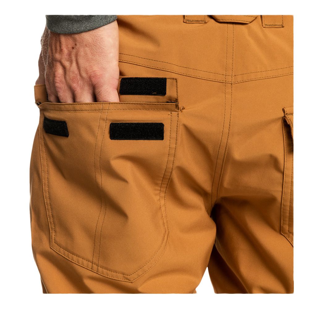 Quiksilver ESTATE - Pantalon ski Homme bone brown