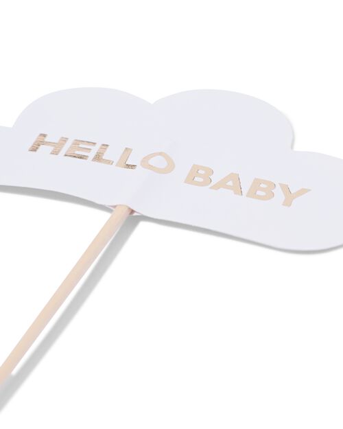 15 piques à cocktail hello baby