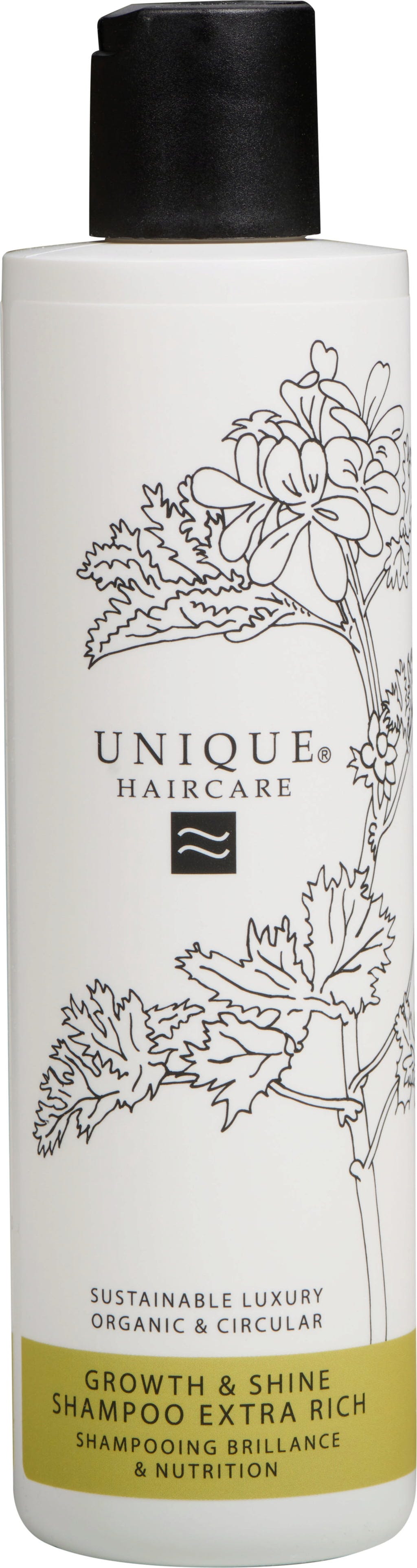 Unique Beauty  Growth & Shine Shampoo Extra Rich, 250 ml