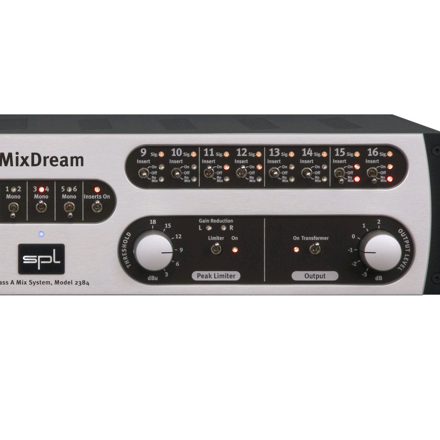 SPL MixDream 16 kanaals 19 inch rack mixer