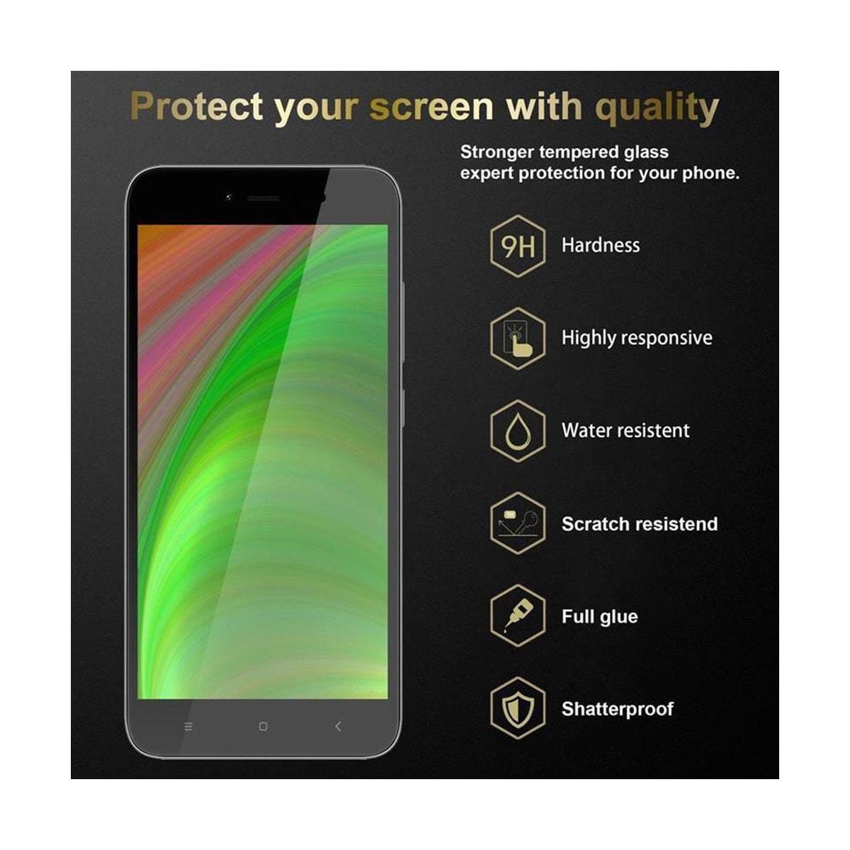 Xiaomi RedMi NOTE 5A PRIME 3x Skjermbeskytter