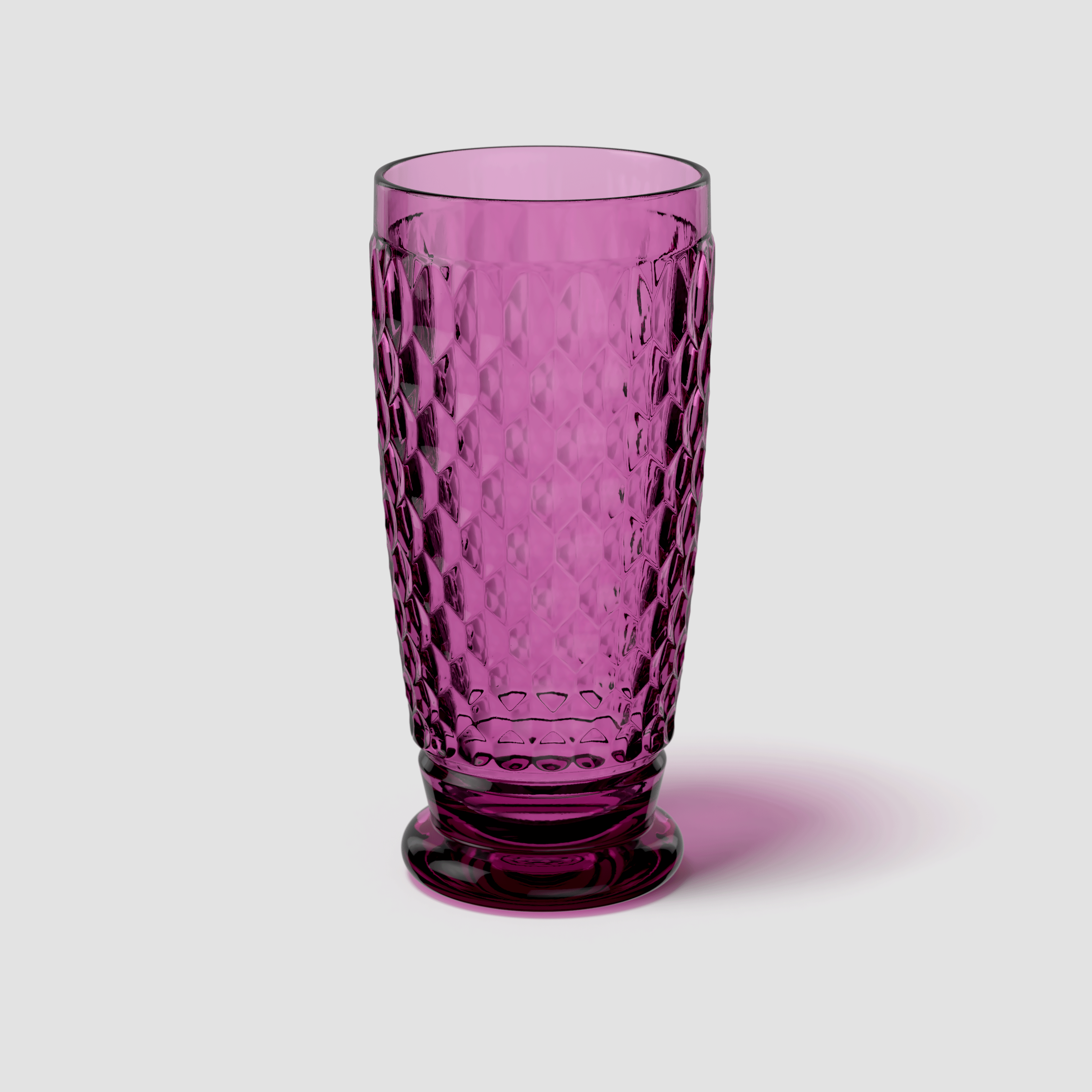 Boston Highball glass Purple, 10.2 oz, crystal glass