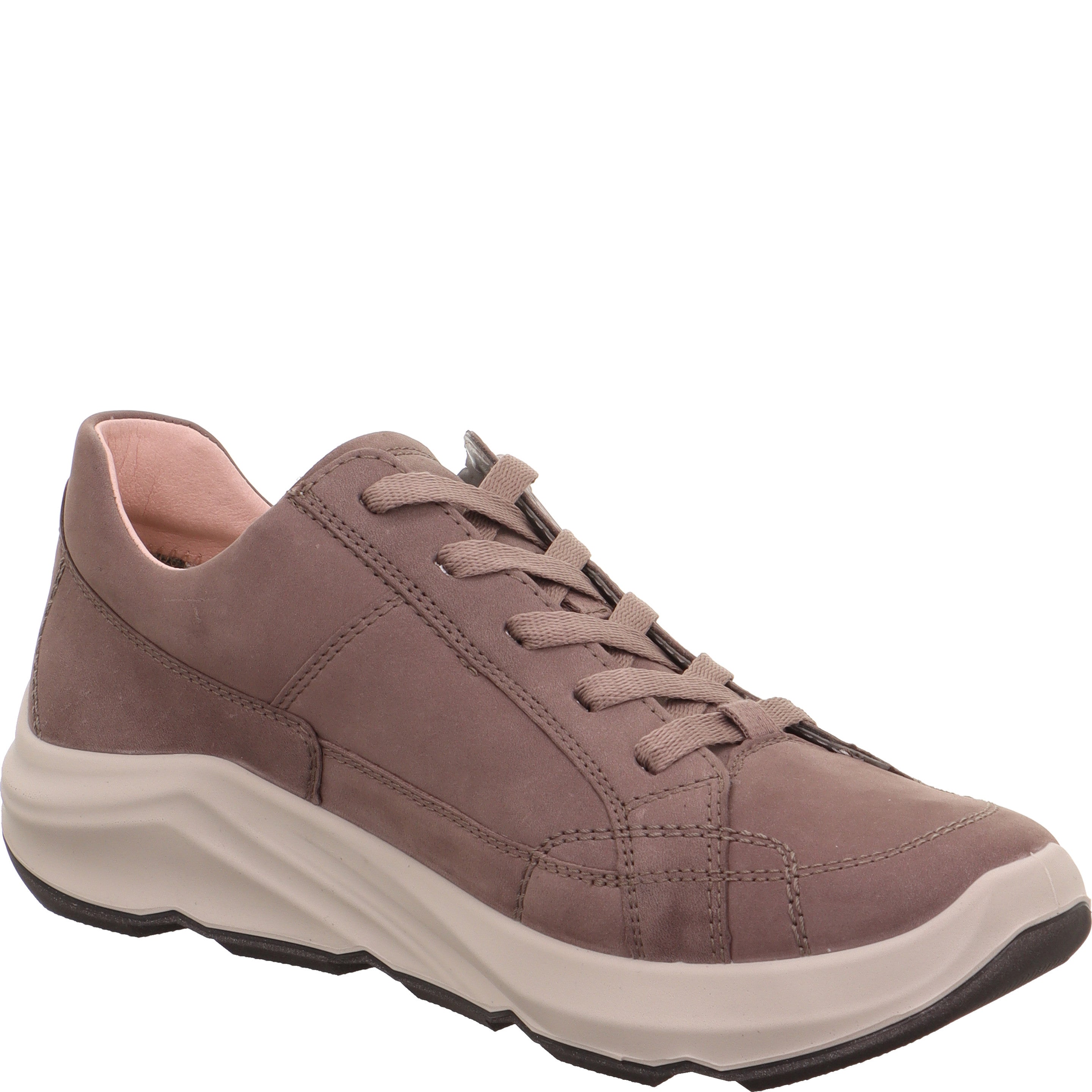legero BLISS Damen  Sneaker low mit Schnürung - Farbe: Dark Clay - Größe: 6