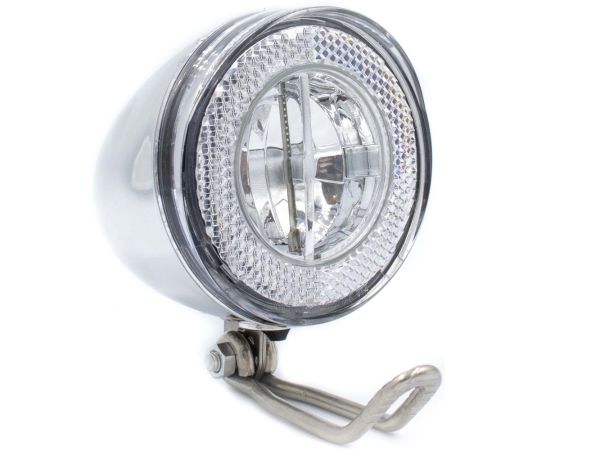 Spanninga Swingo XE eBike Forlygte, Chrome