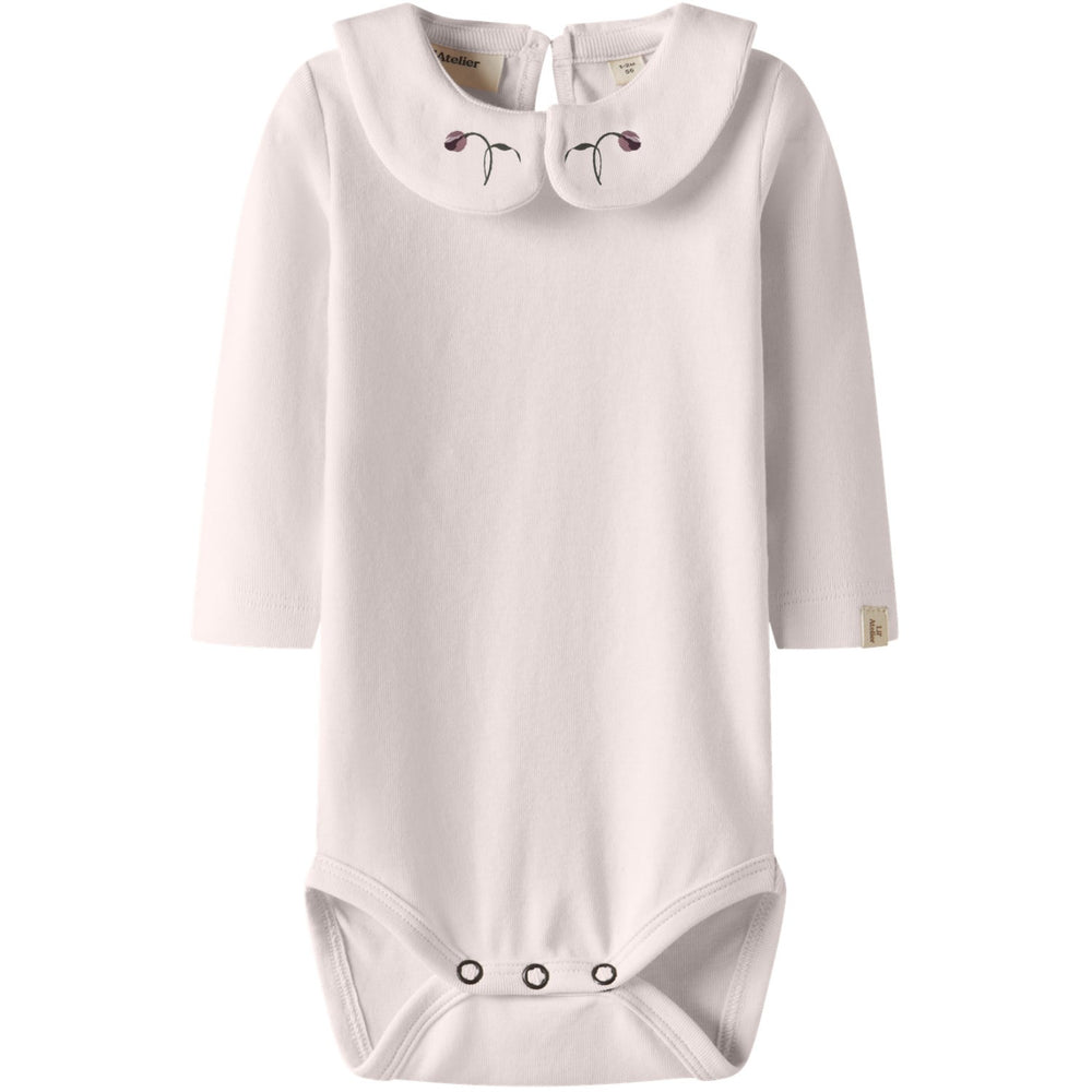 Køb Lil'Atelier Almost Mauve Nbffundo Emb Ls Slim Body Lil
