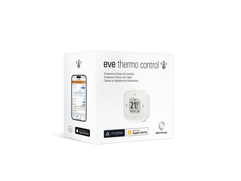 Eve Systems Thermo Control Matter Smarte Heizkörperthermostat Steuerung