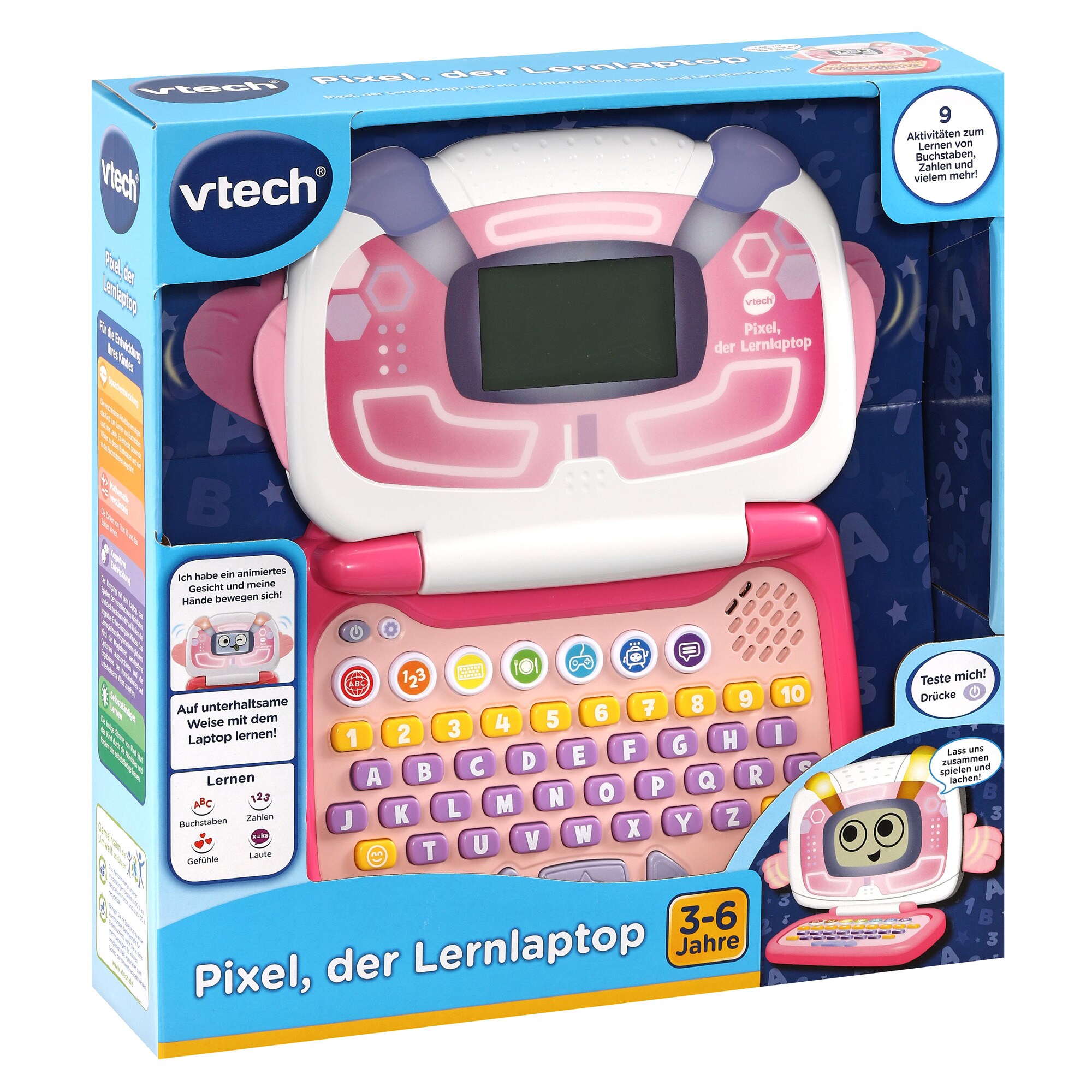 Vtech Lerncomputer Pixel, der Lernlaptop