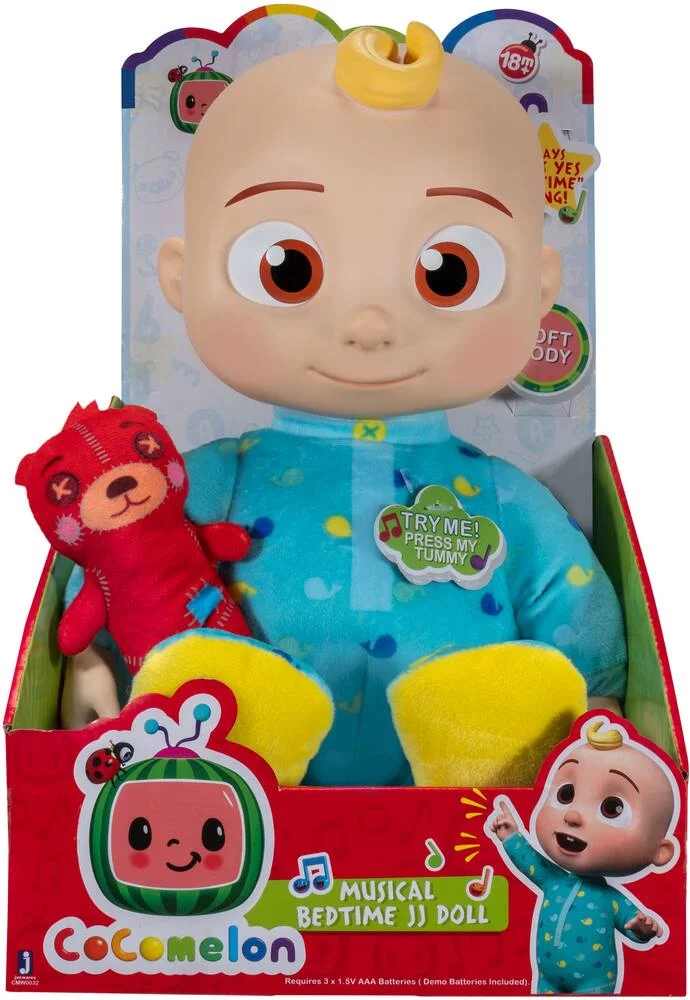 COCOMELON - PELUCHE MUSICALE JJ 30 CM