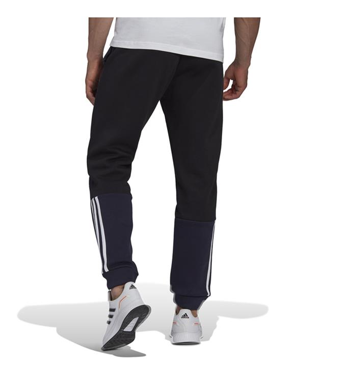 adidas Men Essentials Colorblock Fleece Joggers