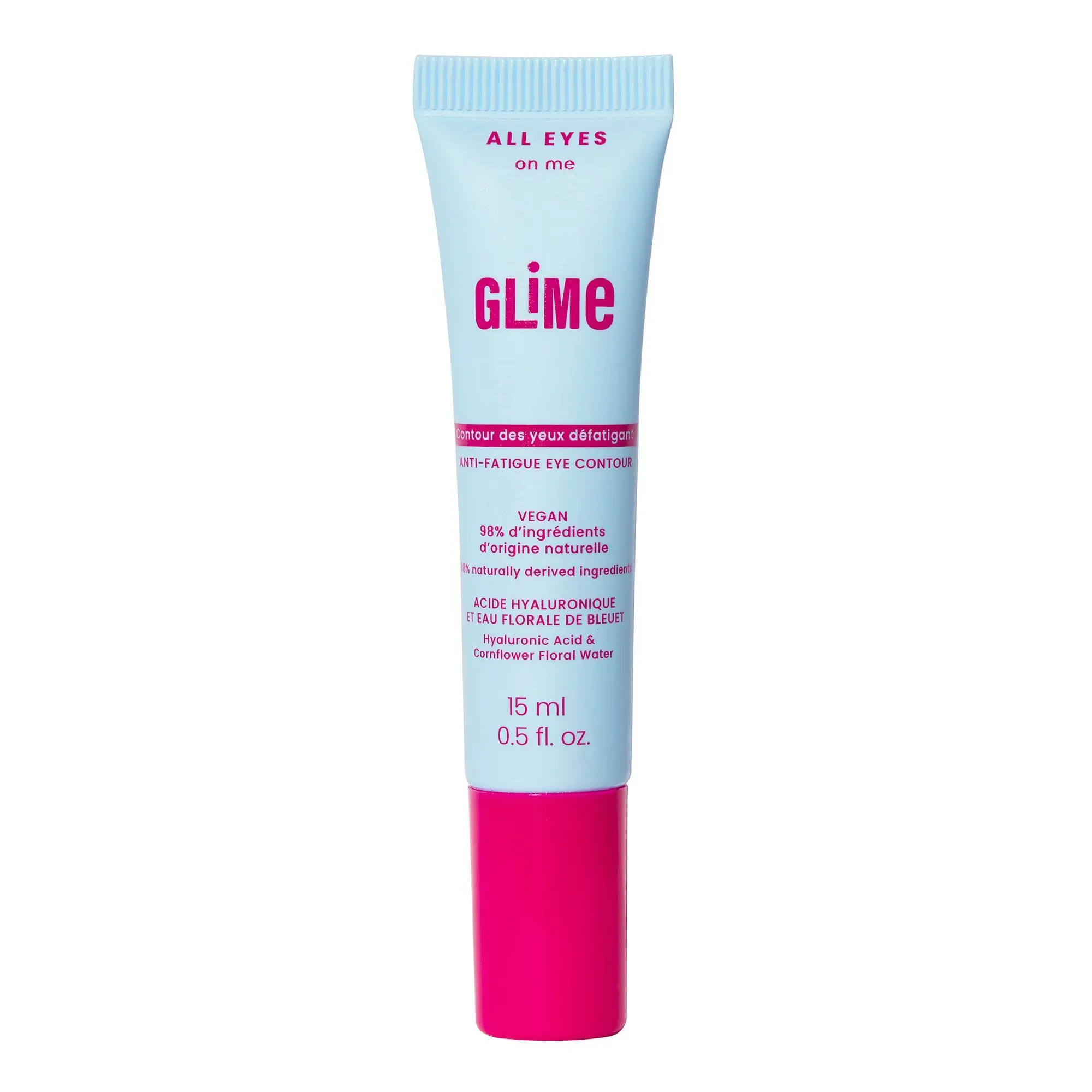 Glime - Contour des yeux défatiguant, all eyes on me Soin contour des yeux 15ml - Contour des yeux et lèvres