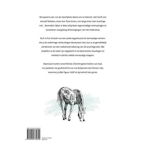 Uitgeverij deltas stap voor stap paarden leren tekenen