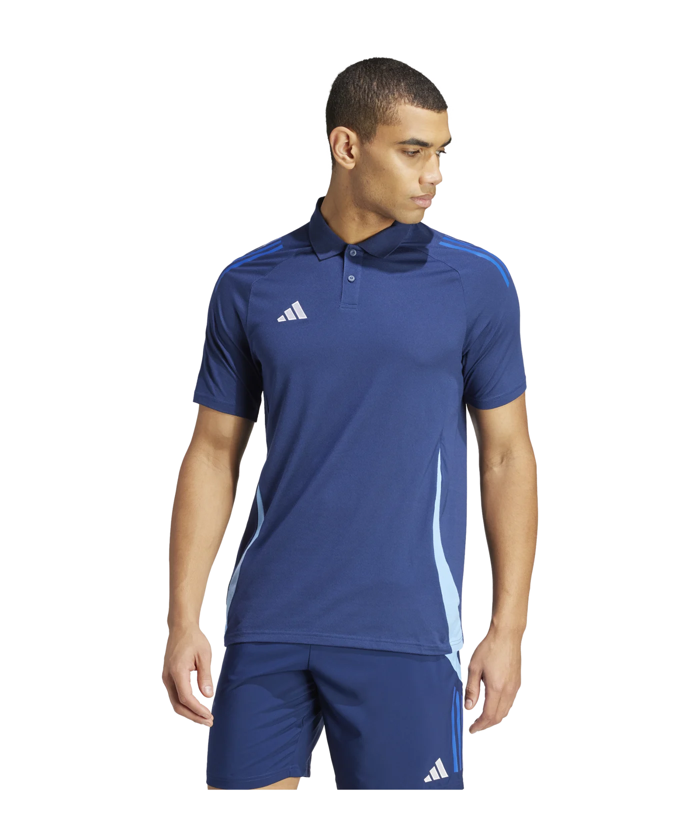 adidas Tiro 24 Competition Poloshirt Dunkelblau
