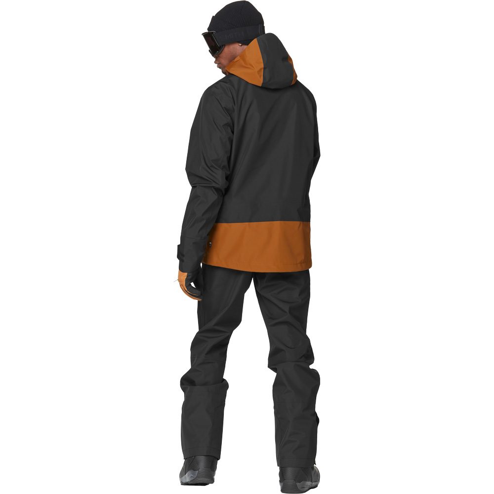 Picture Broader 3L Hardshelljacke Herren black chocolate
