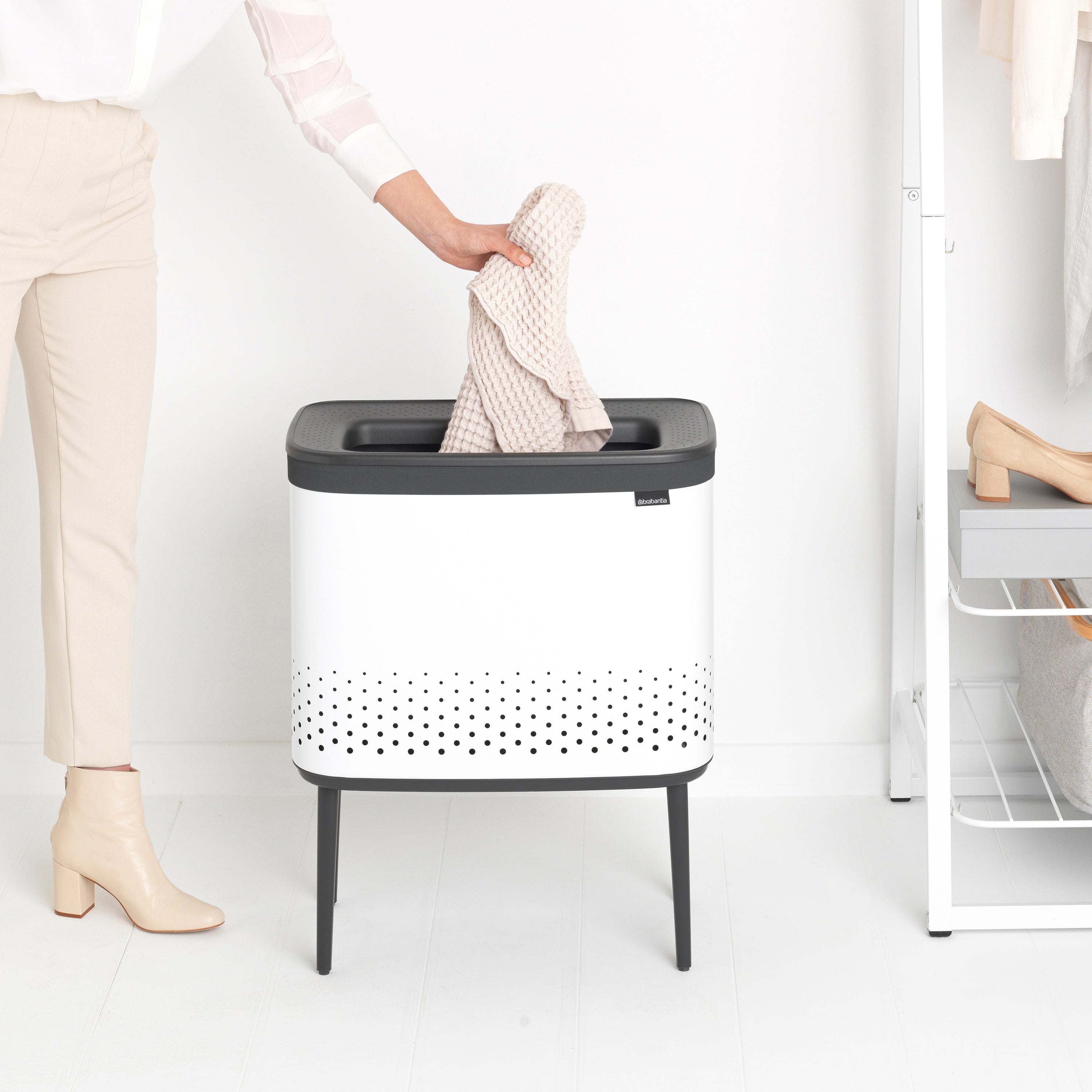 Brabantia Bo Wasbox 60 L - White