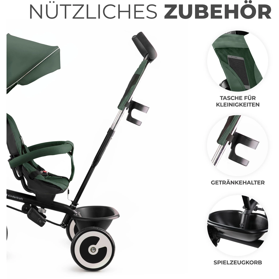 Kinderkraft Dreirad Aston, mystic green