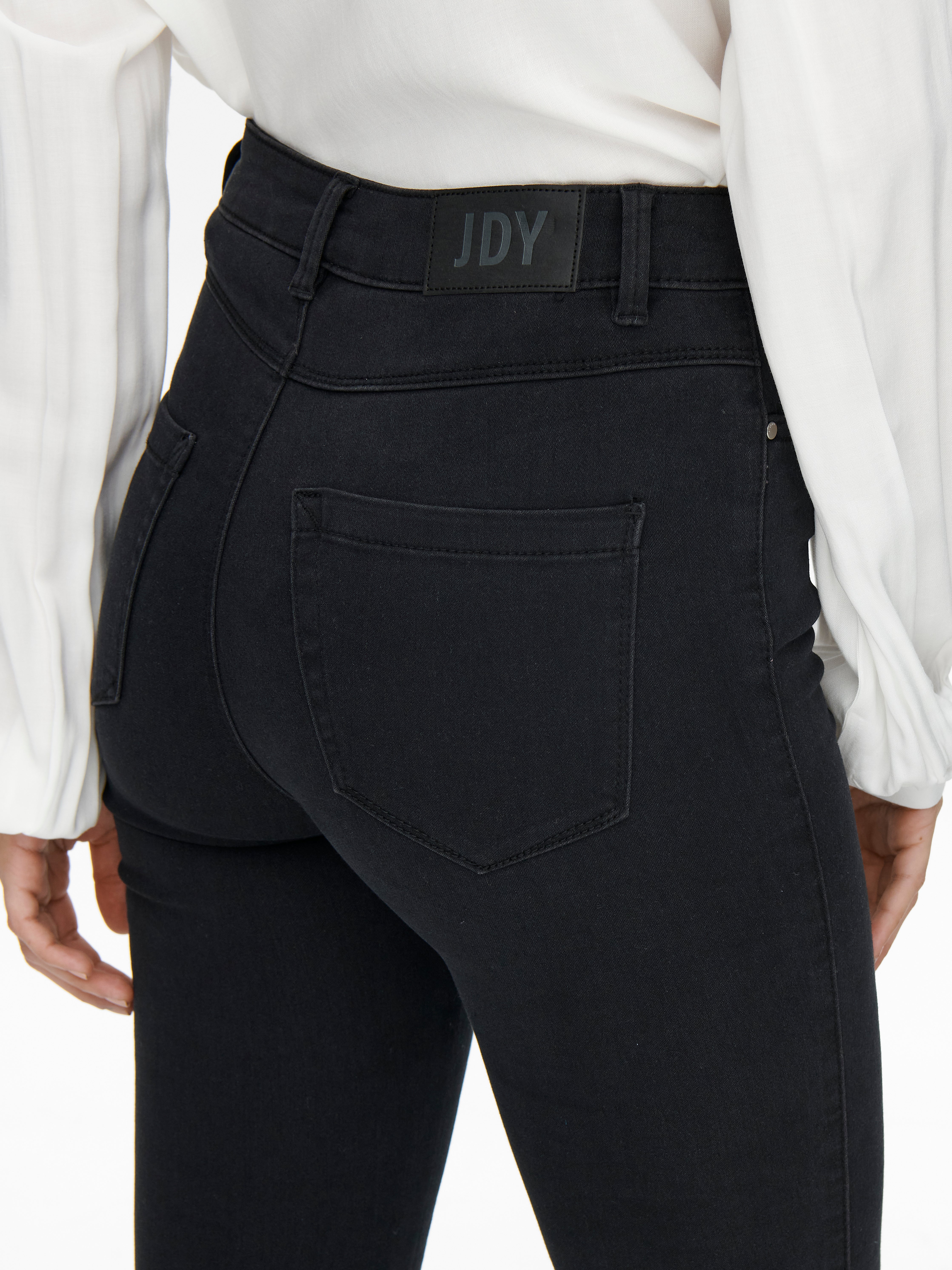 JDYMOON Skinny Fit Jeans Black Denim