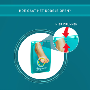 Compeed Likdoornpleister Medium 10ST