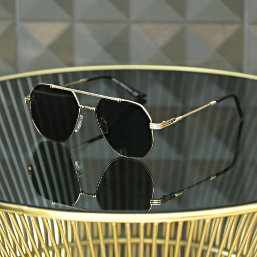 Lunettes De Soleil CV2319 Noir Doré