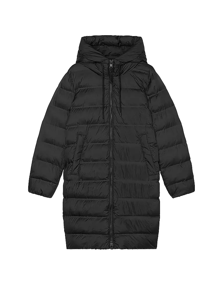 MARC O' POLO DENIM Steppmantel schwarz