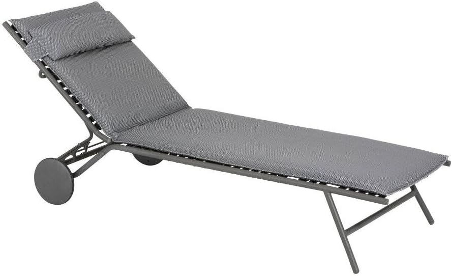 Lafuma Miami II BeComfort® Sonnenliege Silver LFM5173.8901