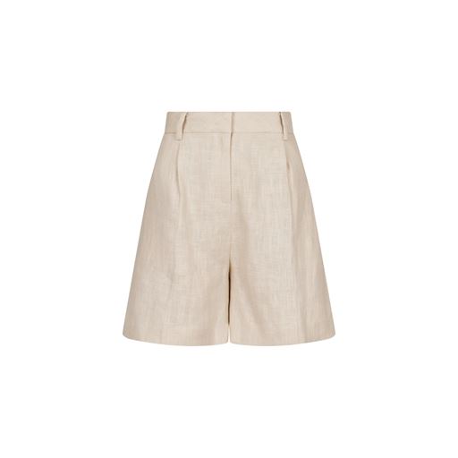 Neo Noir Sega Heavy Linen Shorts, Sand, 34