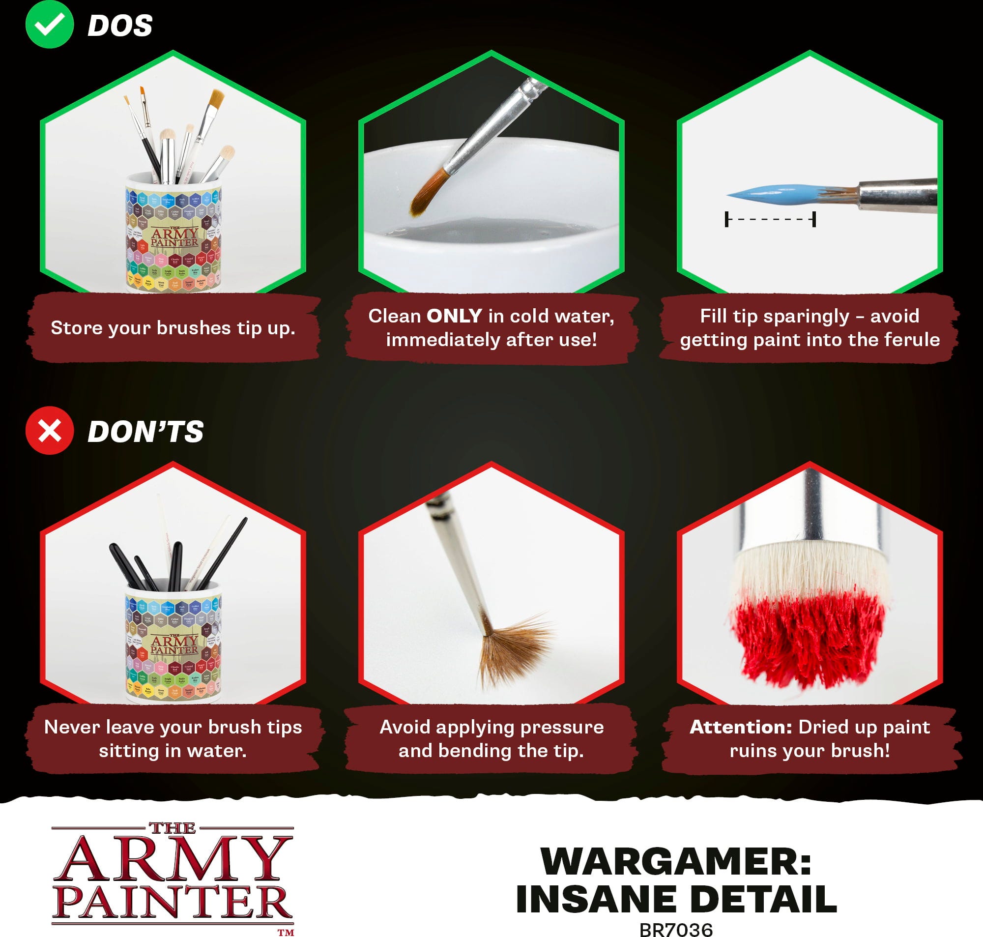 The Army Painter  Wargamer Brush, Monster    Dein Werkzeug für den Sieg auf dem Maltisch