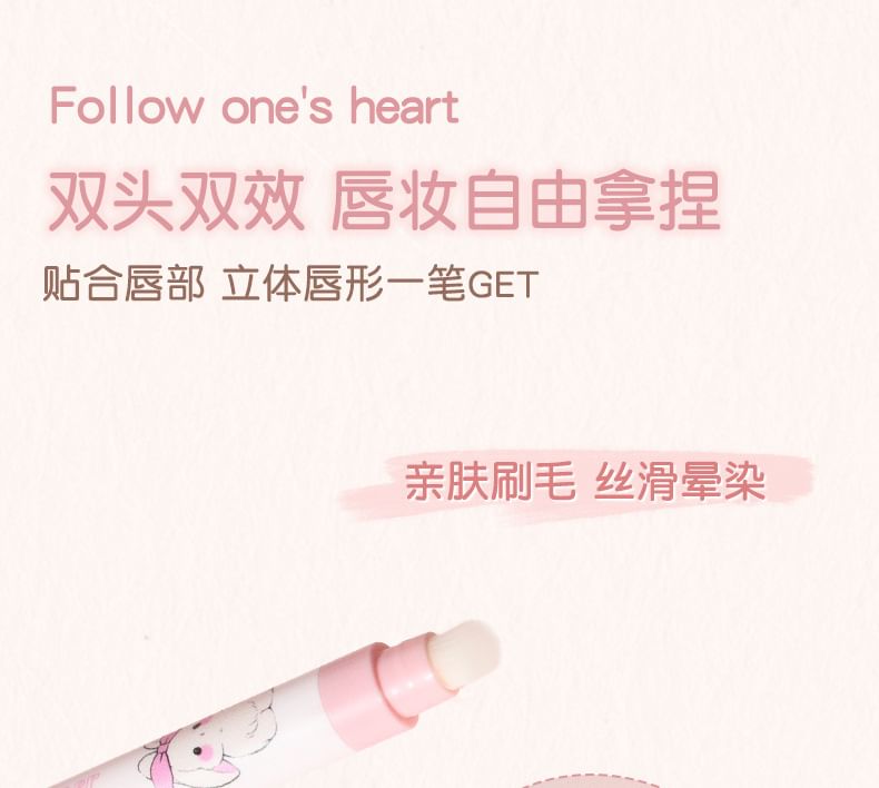 NOVO - Dual-Ended Cloud Soft Lipliner - 4 kleuren