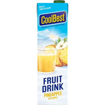 CoolBest FruitDrink Pineapple 1 L