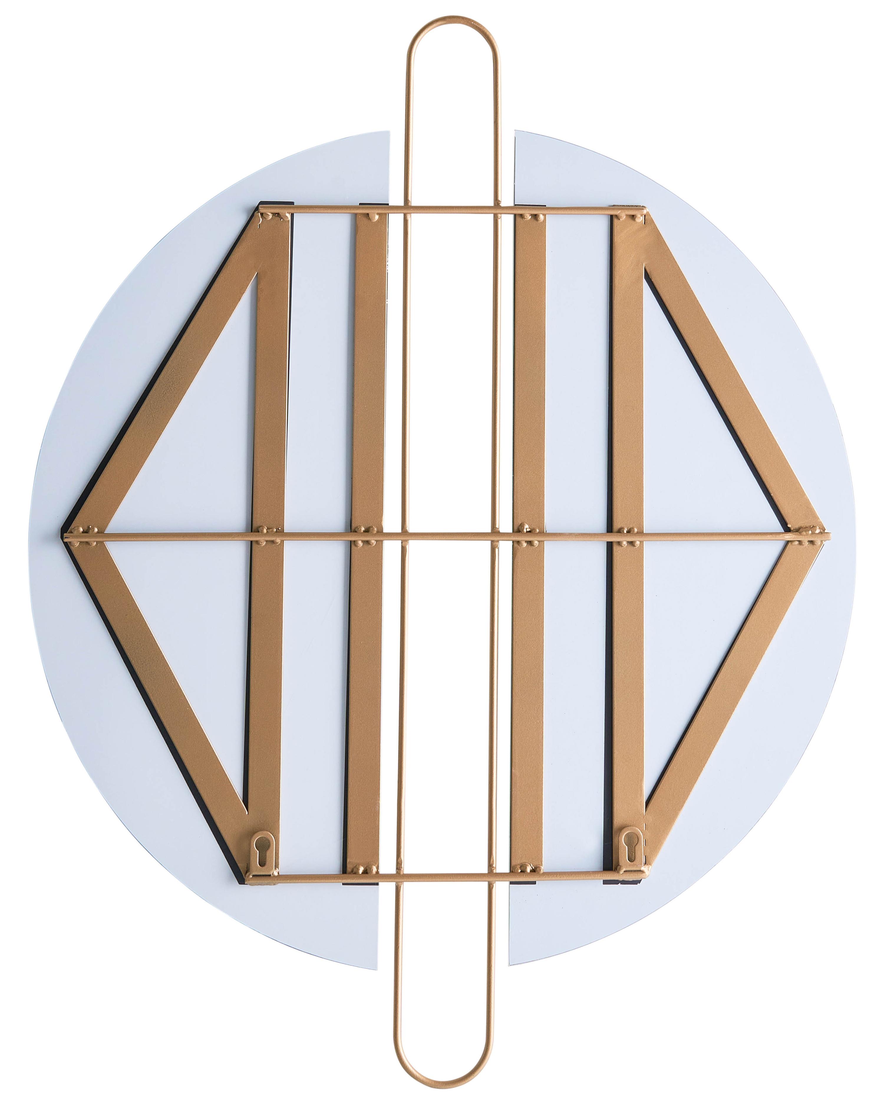 Wandspiegel ATTIN 52 cm 65 cm Goud