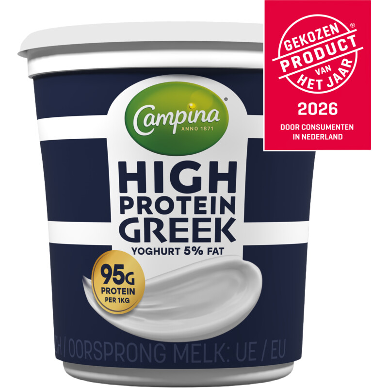 Campina High protein Greek yoghurt 5% fat