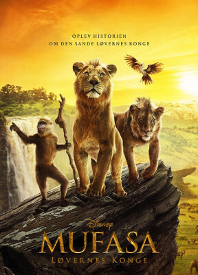Mufasa: Løvernes Konge / Mufasa: The Lion King - Disney - DVD