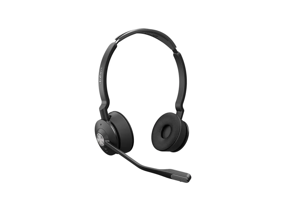 Jabra Engage 75 SE Stereo - Headset - på øret - DECT / Bluetooth - trådløs - NFC - Zoom Certified, Google Meet Certified, Amazon Chime Certified, Certified for Microsoft Teams Open Office, Works With Chromebook Certified, UC-certificeret