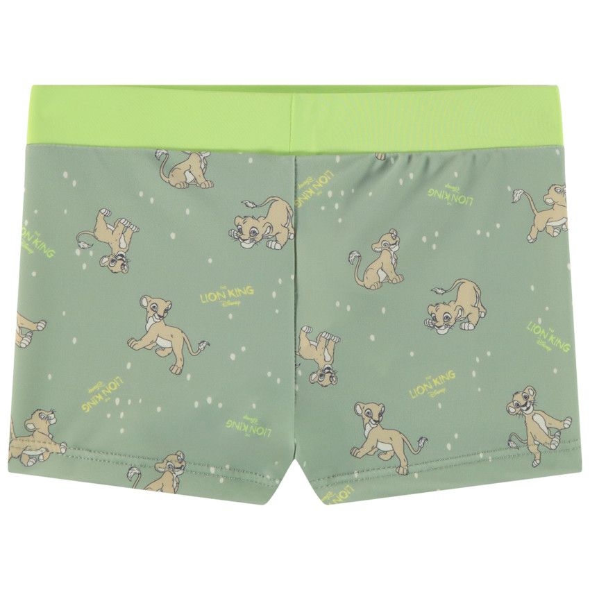 Boxer de bain imprimé Simba Disney pour bébé garçon - Vert