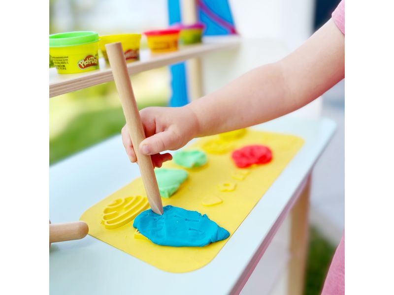 roba Spielset Play-Doh 50 cm x 55 cm Kreatives Spiel-Set mit Knetmasse