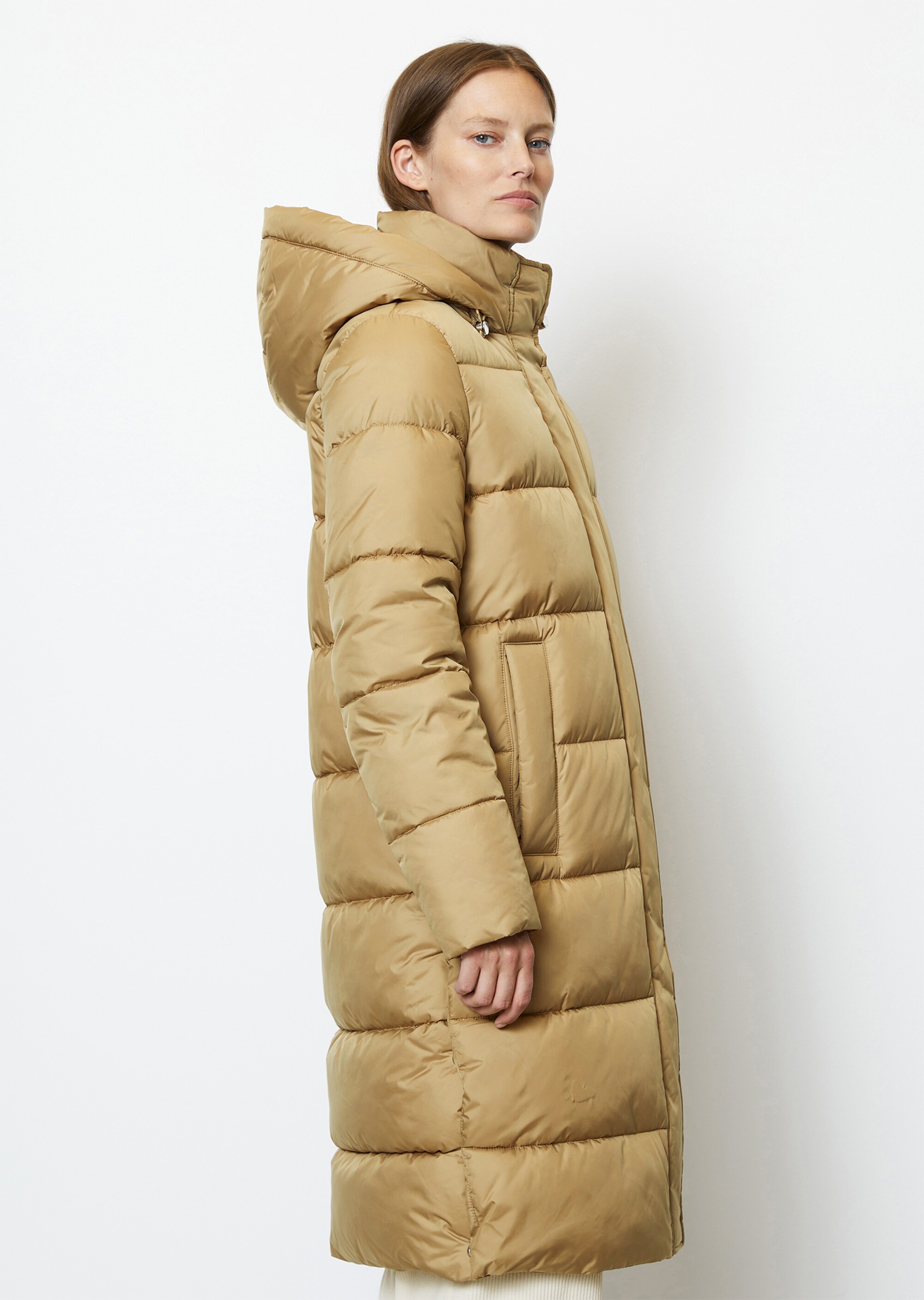 Puffer-Steppmantel regularmit recycelter Wattierung