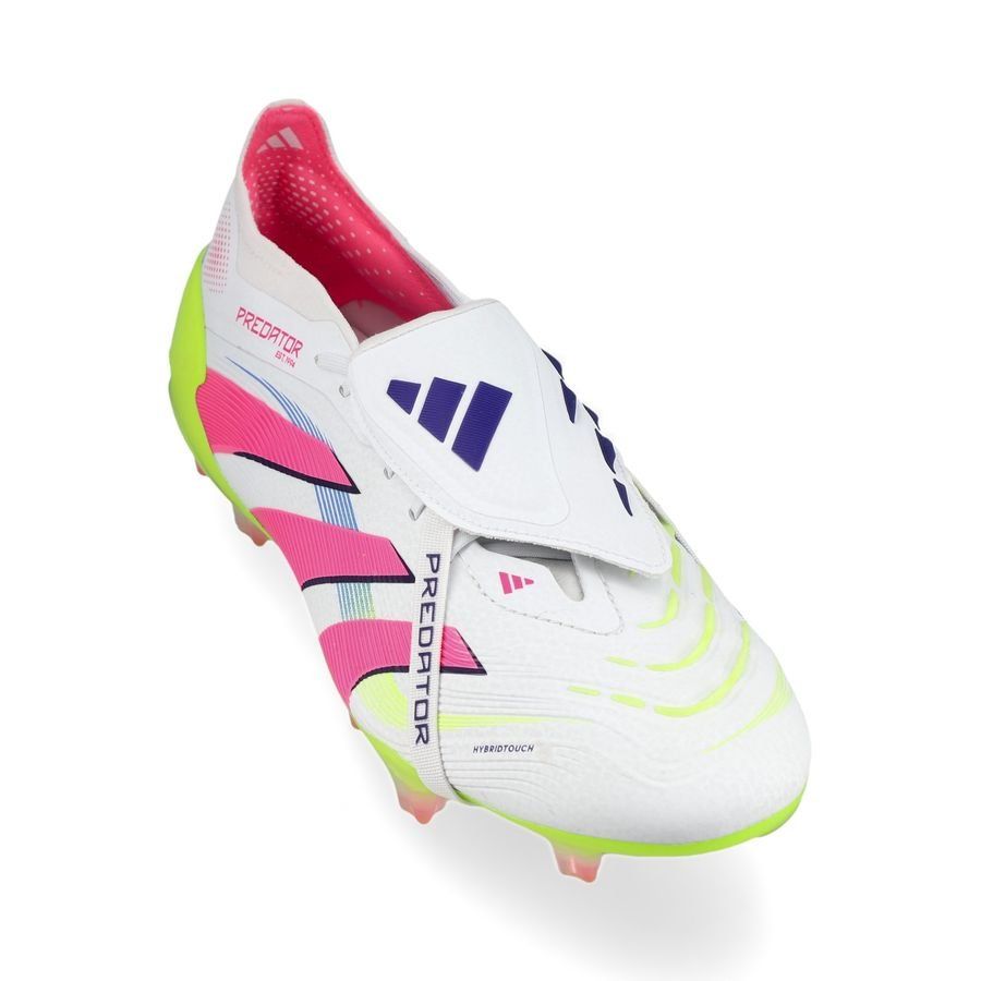 adidas Predator Elite Fold-over Tongue FG Celestial Victory - Blanc/Lucid Pink/Lucid Lemon