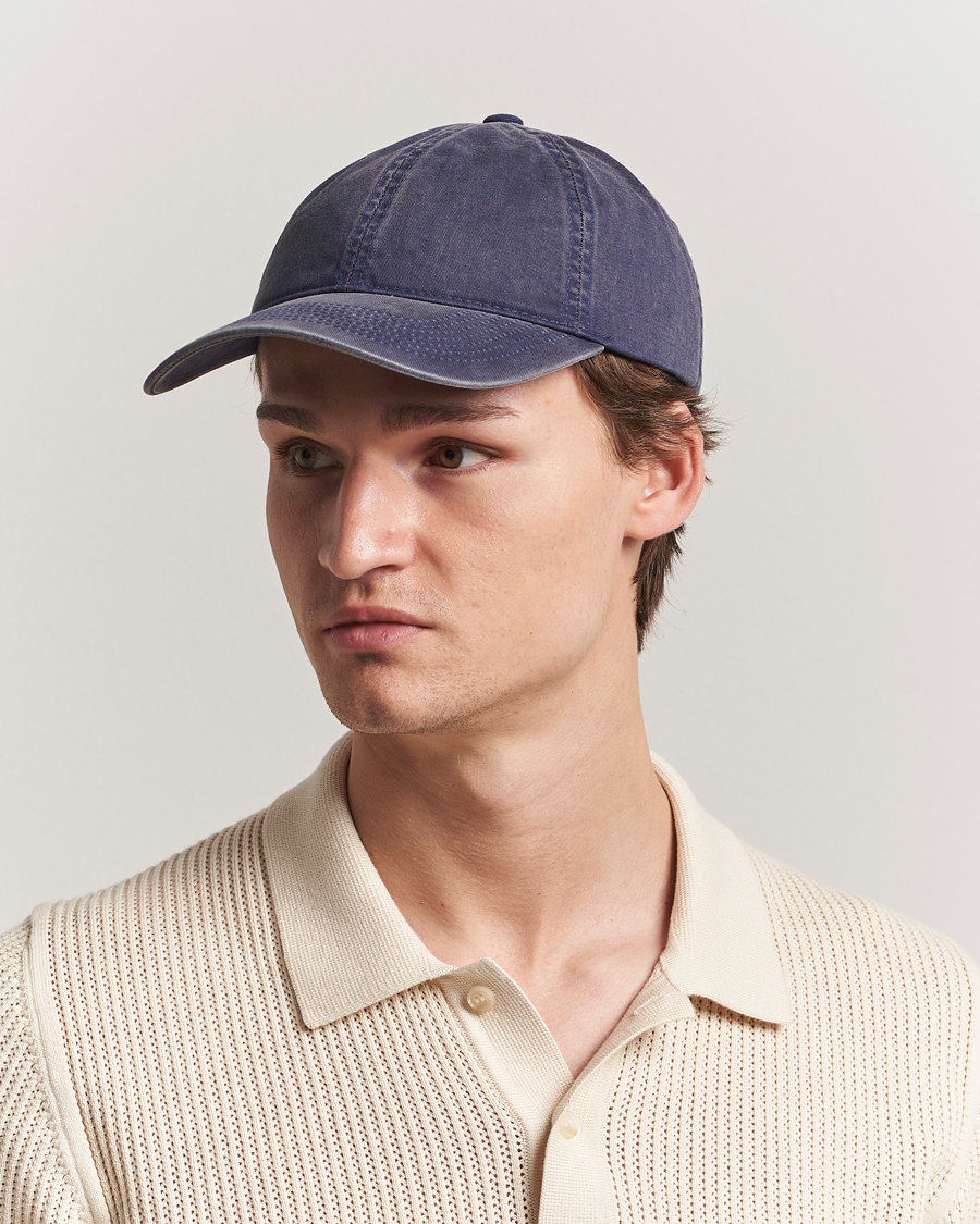 Varsity Headwear Washed Cotton Baseball Cap Navy