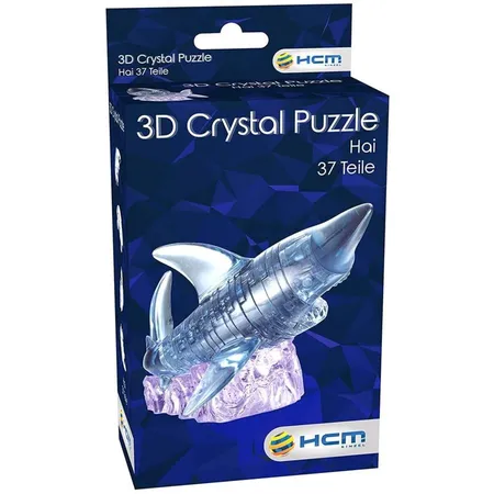 HCM Kinzel Jeruel 59137 Crystal Puzzle Hai, 37 Teile
