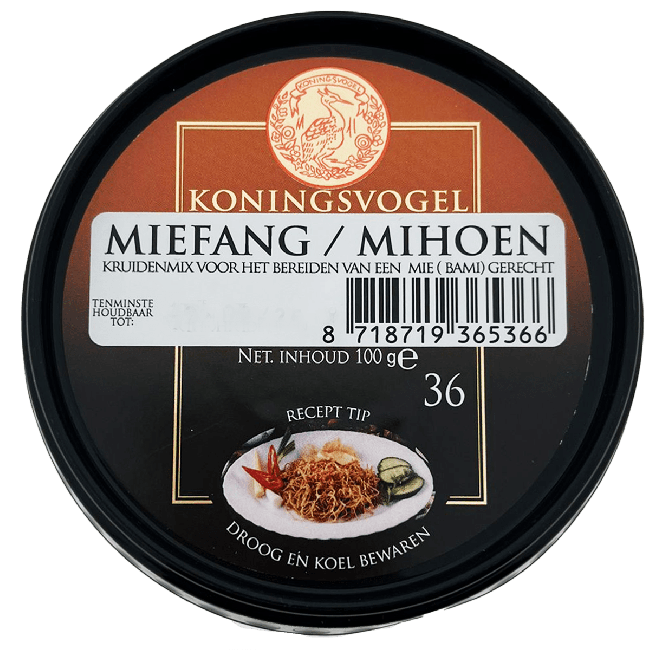 Koningsvogel Miefang Mie Nr. 36 100g