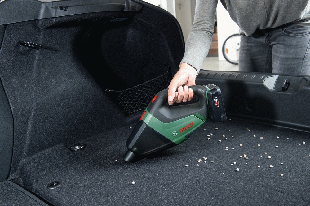 Aspirateur à main sans-fil universal vac 18 v set - 1 batterie 2,5 ah