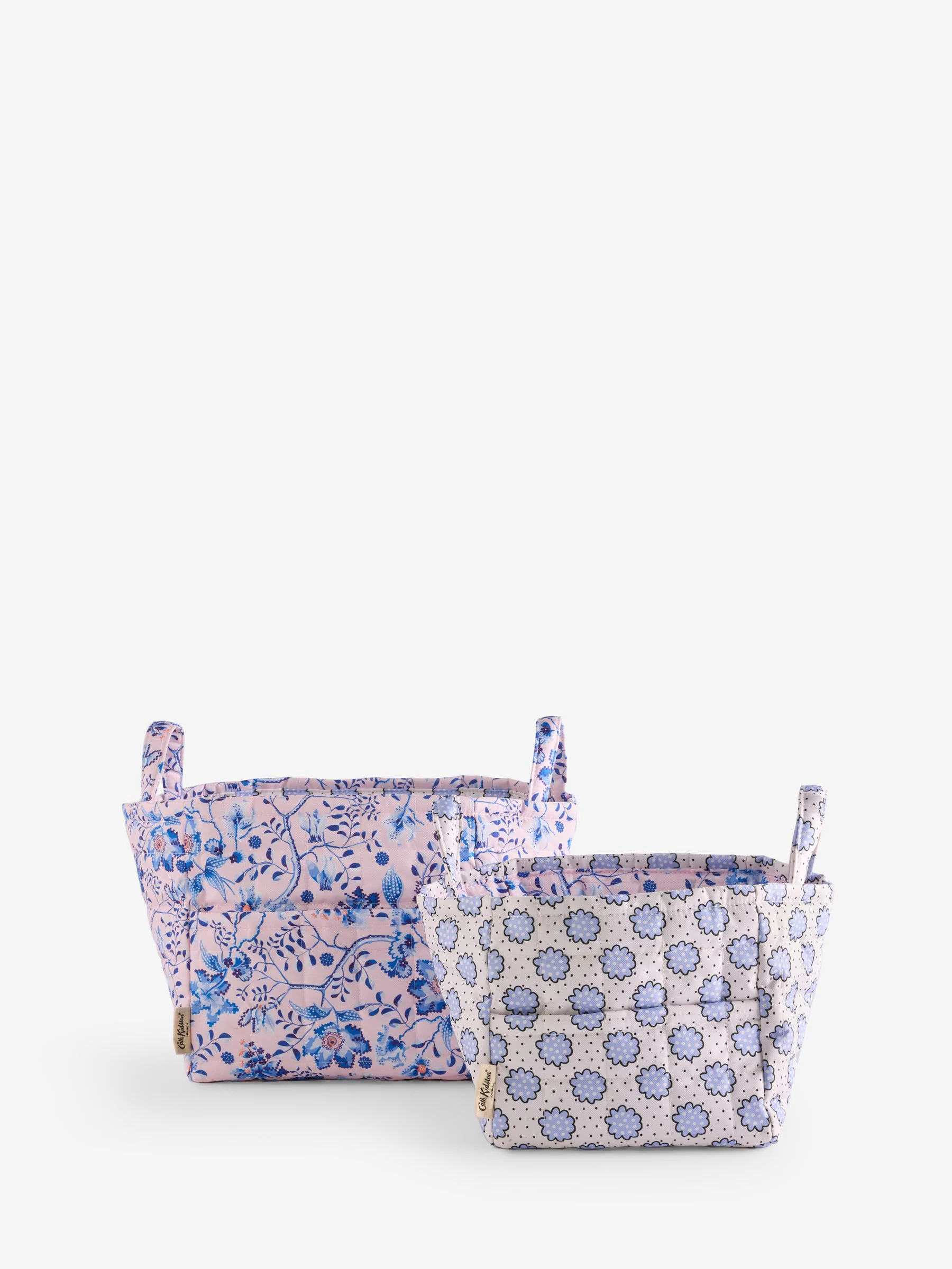 Cath Kidston Set of 2 Quilted Storage Bags