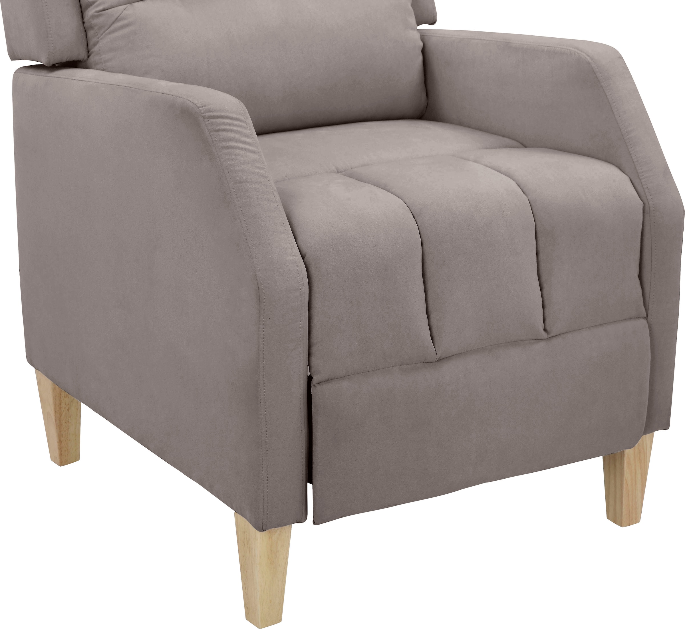 Home affaire Relaxsessel »Tholey, TV-Sessel, mit Schlaffunktion,« 1 Stk. tlg. mit Verstellung, Sitz und Rücken gepolstert, Sitzhöhe 51cm
