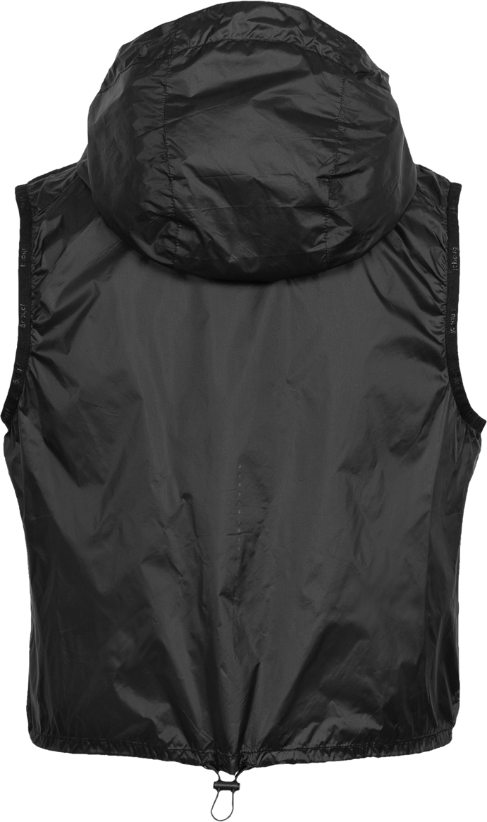 Discipline 2-in-1 Hybrid Running Jacket Dame Black