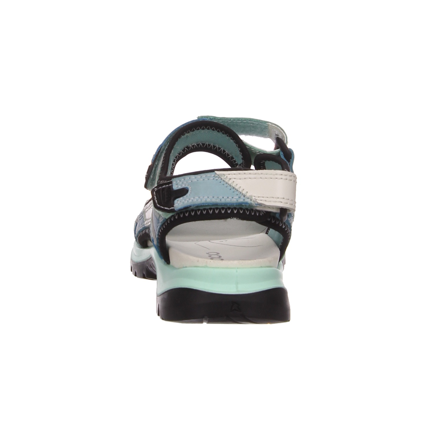 Ecco Damensandalette mutli blau